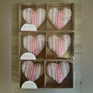 Love and cupcakes 3 packs ornaments - See Video